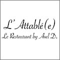 Carte du soir et terrasse du restaurant L'Attablé(e) à Béziers