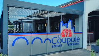 La Coupole Béziers propose une terrasse réaménagée au centre commercial Leclerc Montmimaran.(® facebook la coupole)