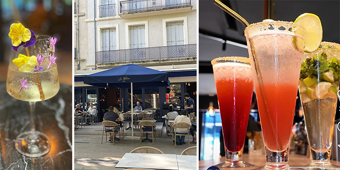 Le Victor Béziers • cocktails signature du restaurant-bar en centre-ville