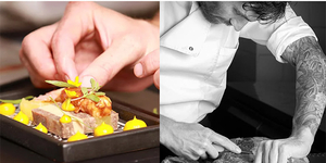 Matthieu Delauzun, une cuisine identitaire et personnalisée à découvrir au Prieuré St Jean de Bébian à Pézénas.(® site interent delauzun) Matthieu Delauzun, une cuisine identitaire et personnalisée à découvrir au Prieuré St Jean de Bébian à Pézénas.(® site interent delauzun)