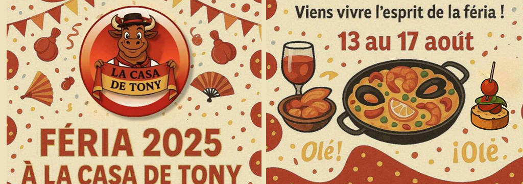 Casa de Tony Béziers et l'esprit Féria de Béziers