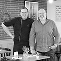 Bistrot de Colombiers : Patrick Mèges et Patrice Sevet au restaurant (® SAAM- fabrice CHORT)