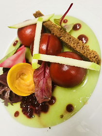 Recette de Bonbons de foie gras proposée par le Pré Saint Jean (® tables gourmandes)