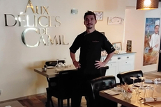 Aux Délices de Camil Capestang met en avant son chef cuisinier: Ganaël Giraudeau (® aux délices de camil)