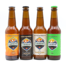 Bières artisanales - L'Aromatik chez épicerie fine Avec ou sans modération Clermont l'Hérault 