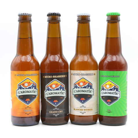 Bières artisanales - L'Aromatik chez épicerie fine Avec ou sans modération Clermont l'Hérault 