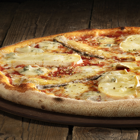 Pizza Béziers - Pizza 4 fromages des Alpes chez Basilic & Co