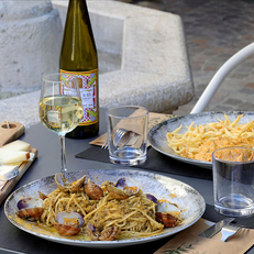 Restaurant italien Béziers Chez Barbara Béziers • Produits italiens à déguster sur place au restaurant ou à emporter depuis l'épicerie fine (® SAAM-fabrice CHORT)