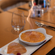 Crème Catalane Flambée et Tuile à l'Orange