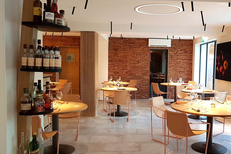 Restaurant L’Harmonie Sérignan propose une cuisine fait maison. Ici une vue de la salle de restaurant (® Harmonie)