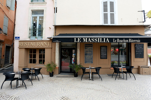 Le Massilia Béziers Bouchon biterrois est un restaurant traditionnel qui propose une cuisine fait maison en face des Halles en centre-ville.(® SAAM fabrice Chort)