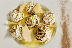 Le Patio Pézenas • Dessert fait maison à la carte du restaurant (® facebook le patio)