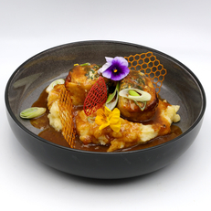 Ballotine de Poulet Ricotta Epinards - Le Petit Moka Béziers