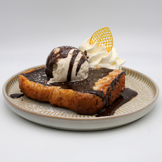 Brioche façon pain perdu chez Le Petit Moka - Restaurant de Béziers