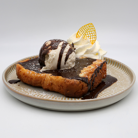 Brioche façon pain perdu chez Le Petit Moka - Restaurant de Béziers