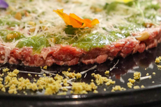 Le Victor Béziers • cuisine bistronomique faite maison • ici un steak tartare (® le victor)