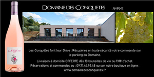 Le Domaine des Conquêtes lance son Drive ! Le Domaine des Conquêtes lance son Drive !