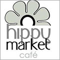 Hippy Market Café à Sète est un restaurant de poissons et coquillages, avec des tables en terrasse sur les quais du canal. (® site hippy market café)